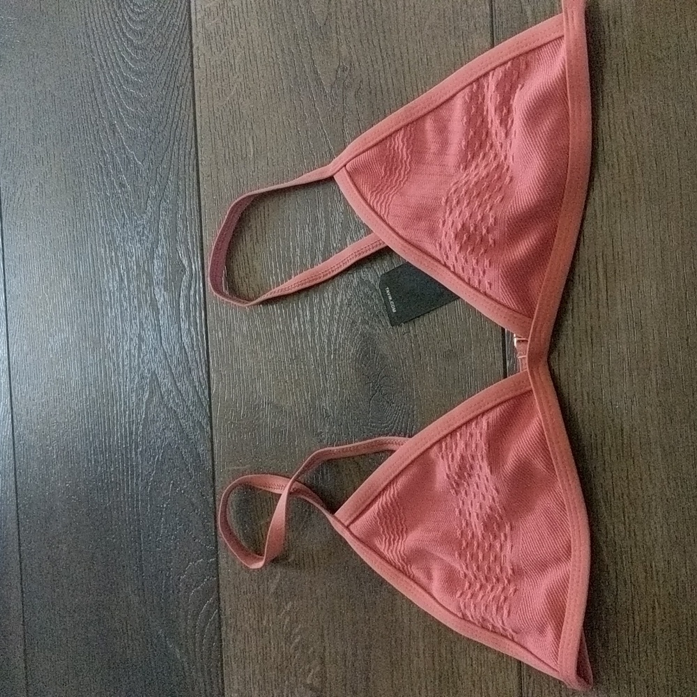 TAVIK SWIMWEAR Jett Textured Swim Top in Amalfi